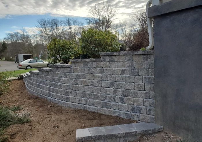 Patio and retaining wall contractors near me