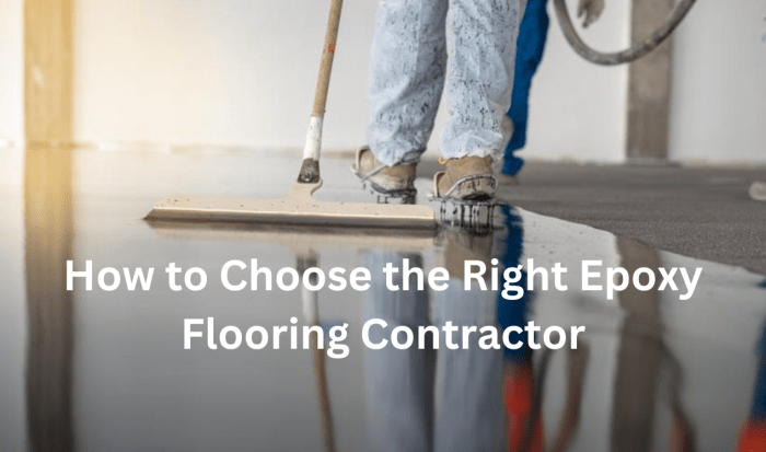 Flooring contractor