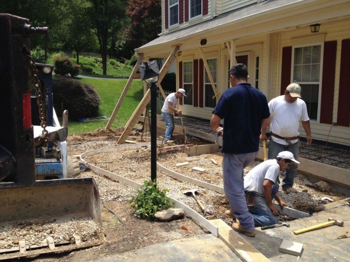 Replacing a porch floor