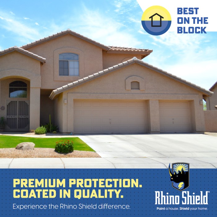Rhino exterior paint