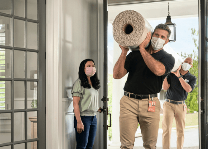 Home depot carpet installation